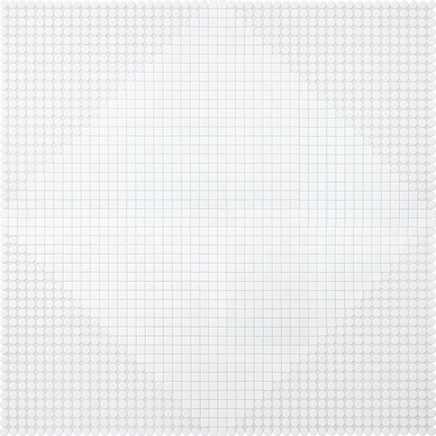 Декор Agrob Buchtal Loop Triangle 12x6,5 мм, цвет arctic white glossy