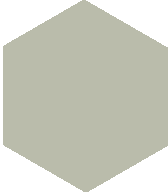 Кислотоупорная плитка шестигранник Zahna 100/115x11 мм №18 мятный Eben R9