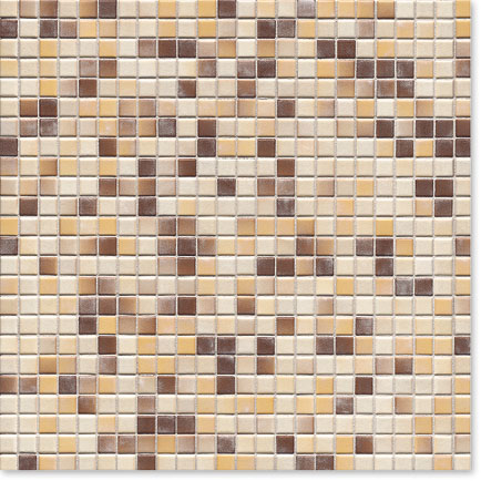 Керамическая мозаика Agrob Buchtal Kauri 12x12x6,5 мм, цвет sand beige-mix glossy