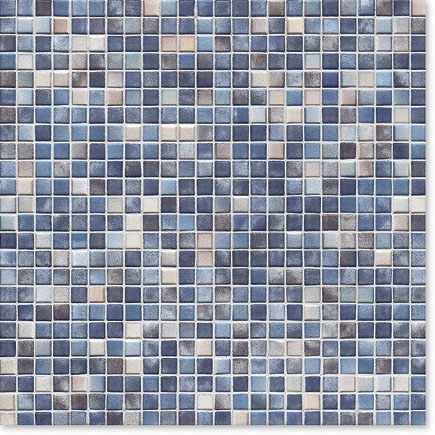 Керамическая мозаика Agrob Buchtal Kauri 12x12x6,5 мм, цвет grey-blue-mix R10/B