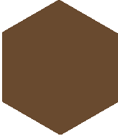 Метлахская плитка шестигранник Zahna 100/115x18 мм №08 коричневый