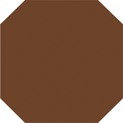 Метлахская плитка восьмигранник Zahna 170x170x11 мм №08 коричневый
