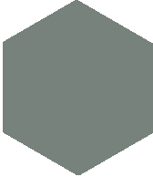 Метлахская плитка шестигранник Zahna 100/115x15 мм №07 зеленый