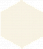 Метлахская плитка шестигранник Zahna 100/115x11 мм №16 белый