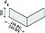 Угол внешний плинтуса Interbau (2ч) 244x100x6,5, арт. 4007