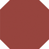 Метлахская плитка восьмигранник Zahna 170x170x11 мм №304 красный