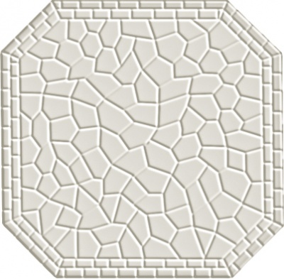Метлахская плитка восьмигранник Zahna 150x150x11 мм №16 белый Netz