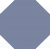 Метлахская плитка восьмигранник Zahna 300x300x11 мм №09 синий