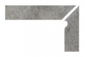 Плинтус для ступеней Interbau Nature Art 119 Quarz Grau, правый, 2 части