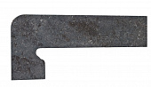 Плинтус для ступеней Exagres Metalica 326 Basalt, левый 395x175 мм