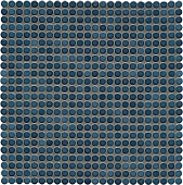 Керамическая мозаика Agrob Buchtal Loop 12x6,5 мм, цвет steel blue glossy