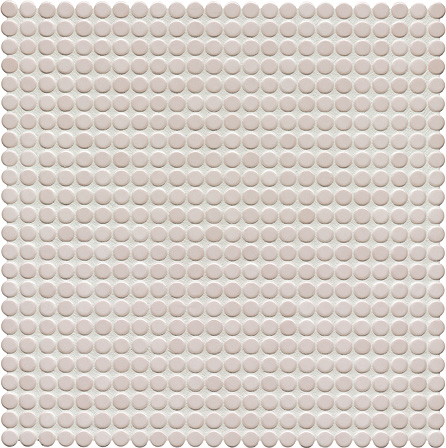 Керамическая мозаика Agrob Buchtal Loop 12x6,5 мм, цвет light ivory glossy