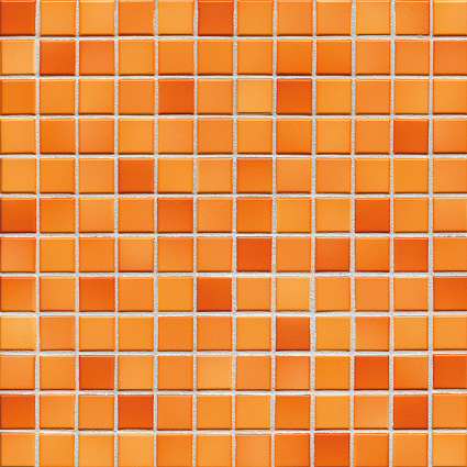 Керамическая мозаика Agrob Buchtal Fresh 24x24x6,5 мм, цвет sunset orange-mix