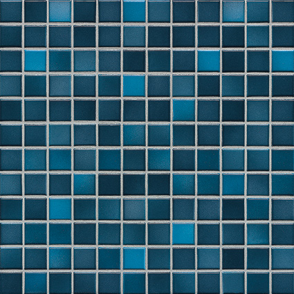 Керамическая мозаика Agrob Buchtal Fresh 24x24x6,5 мм, цвет midnight blue-mix