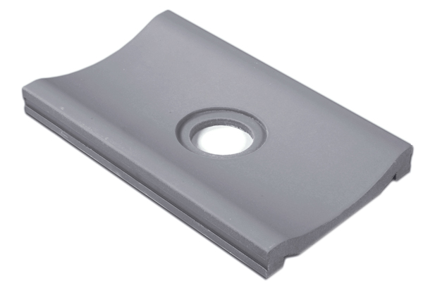 KERASTEP TECHNOKLINKER 866 Grey  Грязеотводный канал сливной 244x150x28 мм