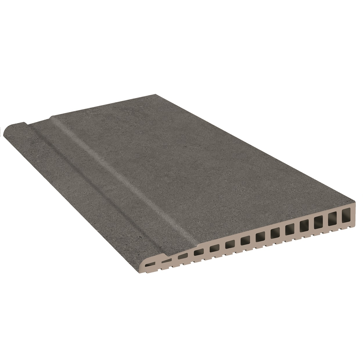 EXAGRES ESSENZA Grafite 598 Рукохват / BORDE DESBORDANTE R11 280х665х17-30 мм