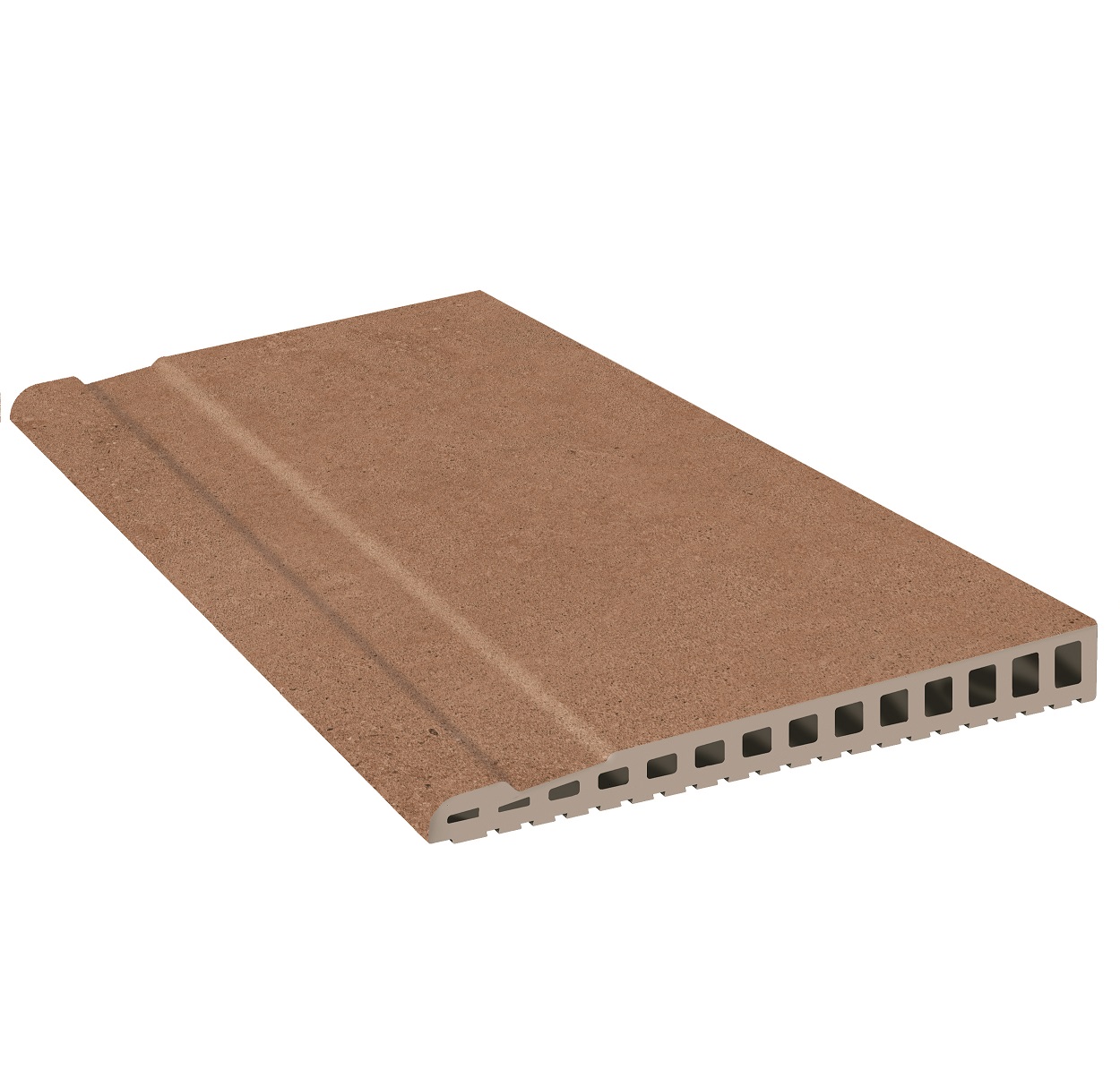 EXAGRES ESSENZA Rust 588 Рукохват / BORDE DESBORDANTE R11 280х665х17-30 мм