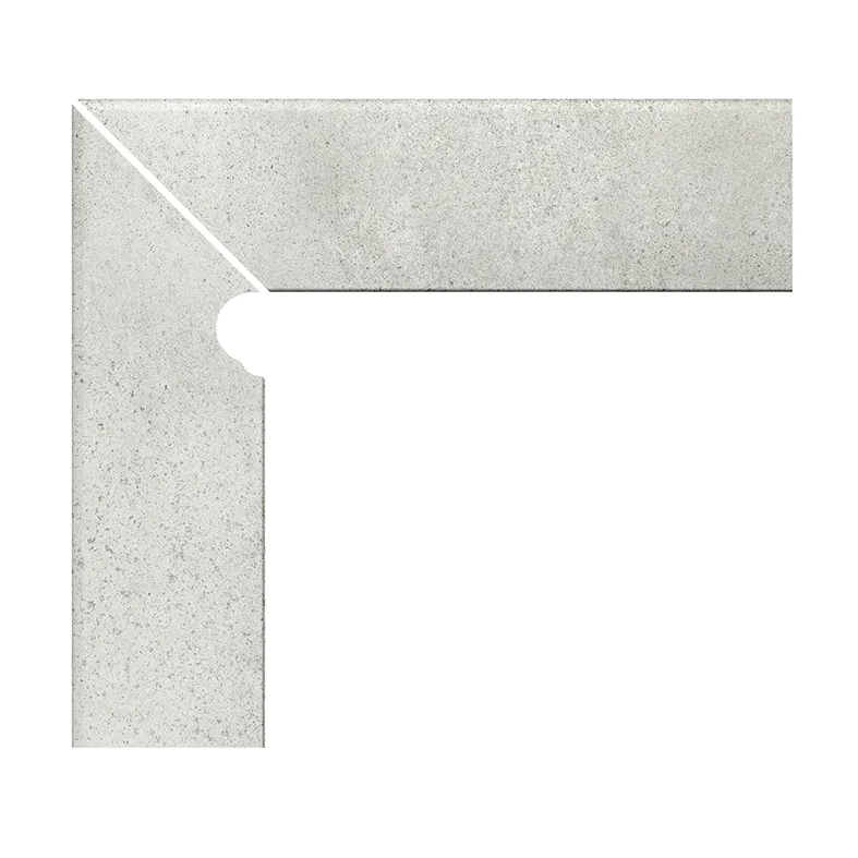 GRES ARAGON URBAN Gris 7221 Плинтус флор. ступени левый (из 2 частей)