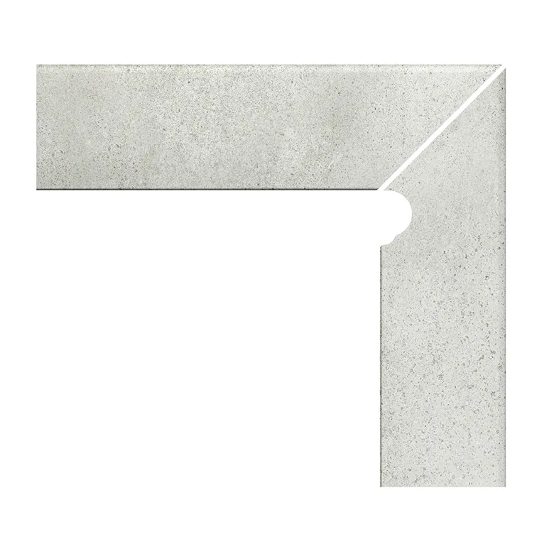 GRES ARAGON URBAN Gris 7221 Плинтус флор. ступени правый (из 2 частей)
