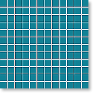 Керамическая мозаика Agrob Buchtal Plural 24x24x6,5 мм, цвет trendy-blue