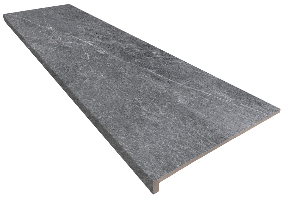 Монолитная ступень Exagres Imperial Ceniza кантиковая 1200*330, R9