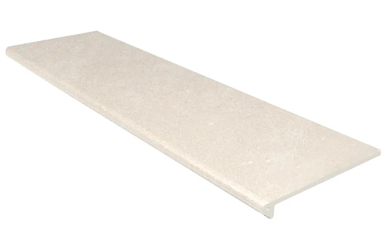 GRES ARAGON CRONOS Crema 7131 Ступень флорентийская / PELDAÑO FIORENTINO R9 330х1200х14 мм