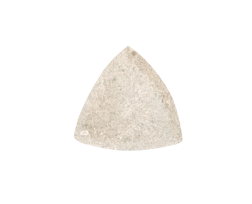 KERASTEP STONE Sand 541 Плинтус радиальный внутр. угол / UNA MEDIA CANA  77х77х10 мм