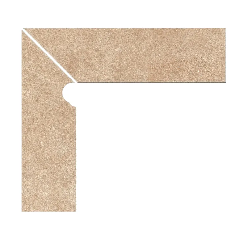 GRES ARAGON URBAN Beige 7231 Плинтус флор. ступени левый (из 2 частей)