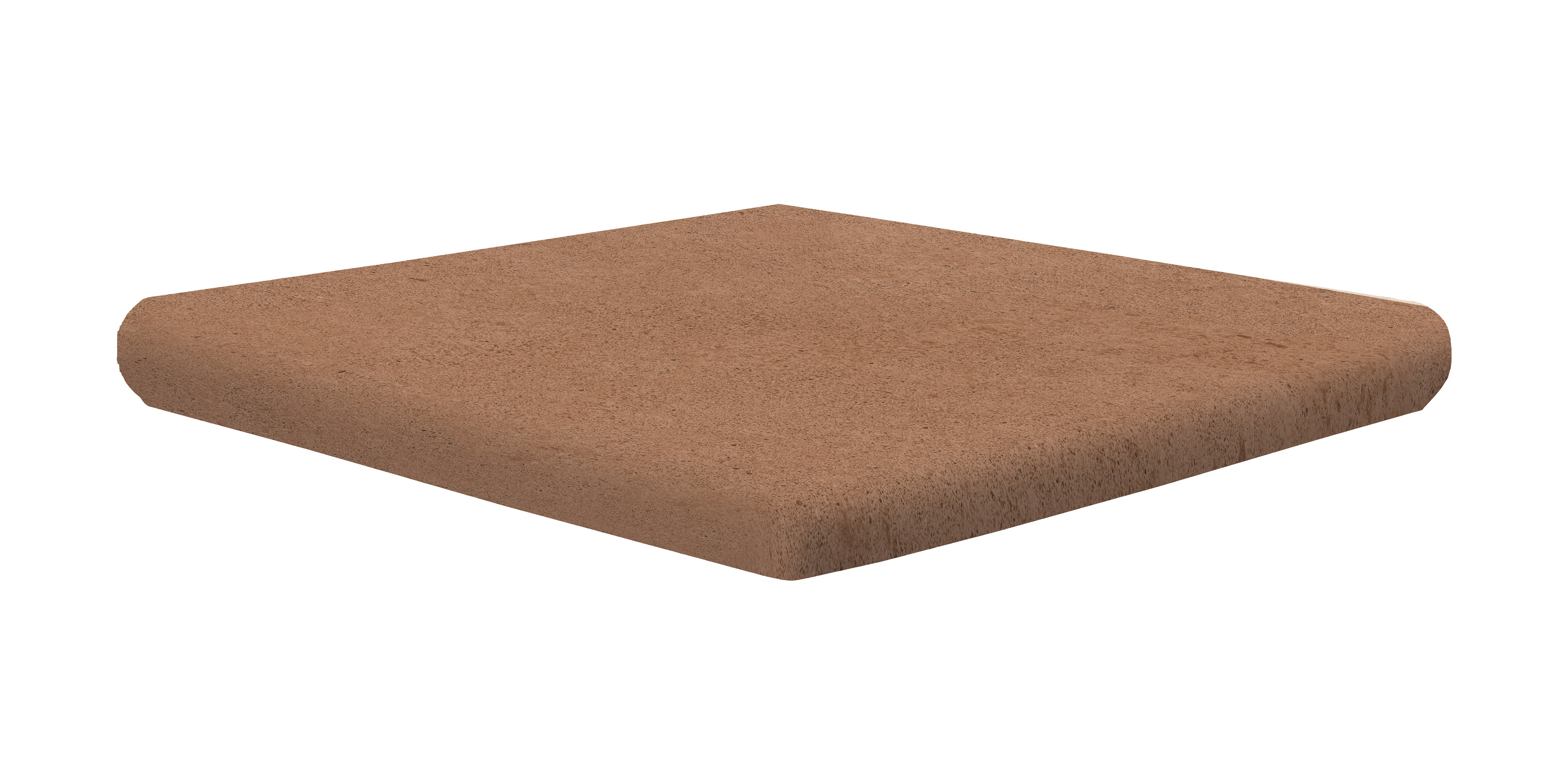 EXAGRES ESSENZA Rust 588 Ступень флорентийская угловая / CARTABÓN FIORENTINO R11 330x330x14 мм