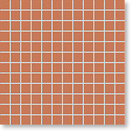 Керамическая мозаика Agrob Buchtal Plural 24x24x6,5 мм, цвет pure-cotto