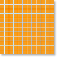 Керамическая мозаика Agrob Buchtal Plural 24x24x6,5 мм, цвет absolute-orange