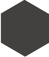 Кислотоупорная плитка шестигранник Zahna 100/115x11 мм №02 черный Jura R10