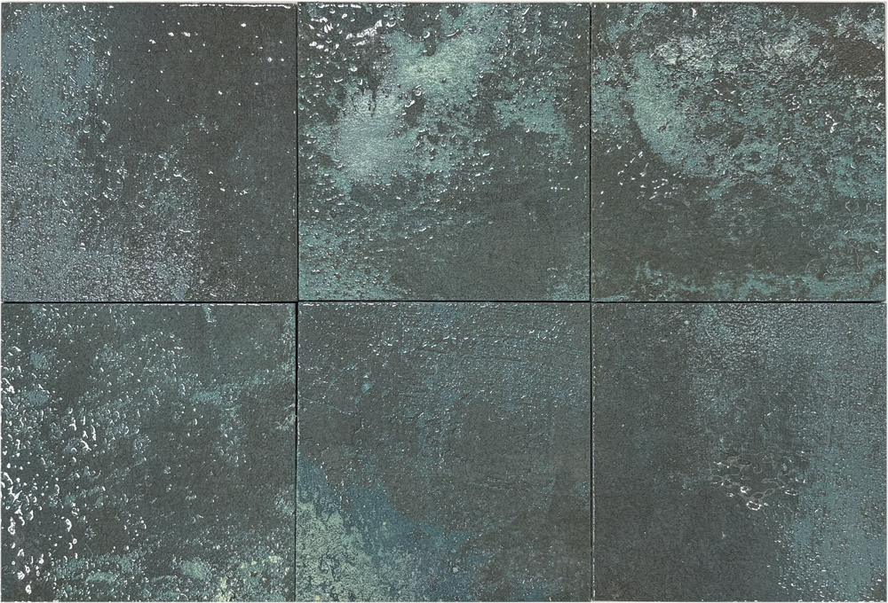 Плитка для бассейнов KERASTEP BEACH Green 6120 150x150x7,4 мм