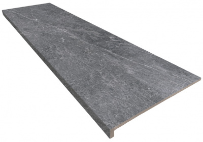 KERASTEP MARBLE Ceniza 446 Ступень прямоугольная / PELDAÑO RECTO R11 330х1200х12 мм