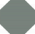 Метлахская плитка восьмигранник Zahna 300x300x11 мм №07 зеленый