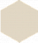 Метлахская плитка шестигранник Zahna 150/173x11 мм №05 светло-серый