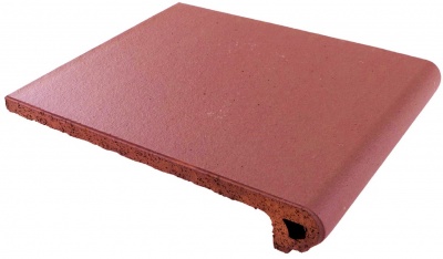 Ступень фронтальная CAÑADA GRES Natura 018 Red 244x330 мм R11