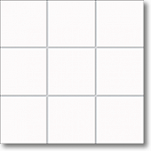 Керамическая мозаика Agrob Buchtal Plural 102x102x6,5 мм, цвет timeless-white glazed