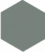 Метлахская плитка шестигранник Zahna 150/173x11 мм №07 зеленый
