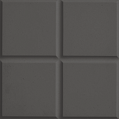 Метлахская плитка Zahna 150x150x11 мм №15 антрацит Karo