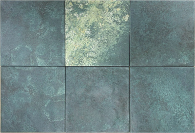 Плитка для бассейнов KERASTEP BEACH Green 6121 150x150x7,4 мм
