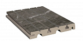 Решетка перелива Exagres Imperial Moca  245х245х30 мм R12/C
