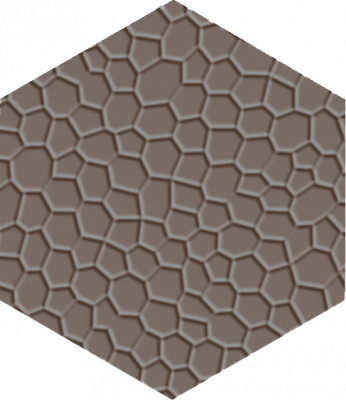 Метлахская плитка шестигранник Zahna 150/173x11 мм №06 графитовый Netz