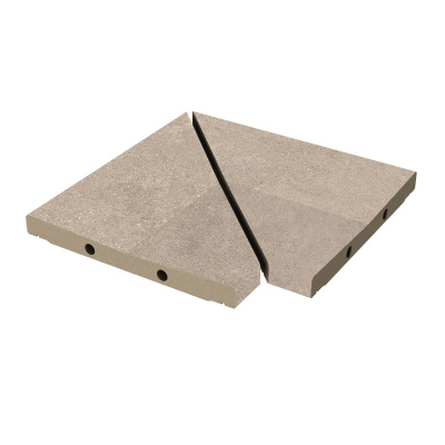 EXAGRES ESSENZA Creta 568 Решетка угол (из 2х частей)  / ANGULO REJILLA MODULAR R11 300х300х30 мм