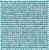 Керамическая мозаика Agrob Buchtal Loop 12x6,5 мм, цвет aqua blue glossy