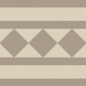 Метлахская плитка Zahna Дорожка Alt Leipzig 150x150x11 мм №1617