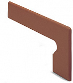 Плинтус для ступени правый Agrob Buchtal Naturkeramik 440/73x194/108x11 мм