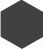 Метлахская плитка шестигранник Zahna 100/115x11 мм №02 черный
