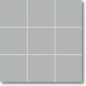 Керамическая мозаика Agrob Buchtal Plural 102x102x6,5 мм, цвет metropolitan-grey glazed