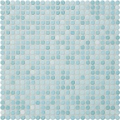 Керамическая мозаика Agrob Buchtal Loop 12x6,5 мм, цвет light aqua blue glossy